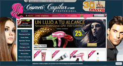 Desktop Screenshot of cosmeticapilar.com